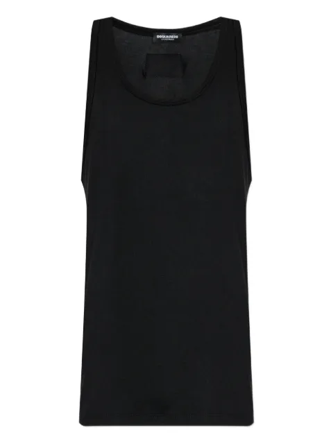 DSQUARED2 logo-patch vest