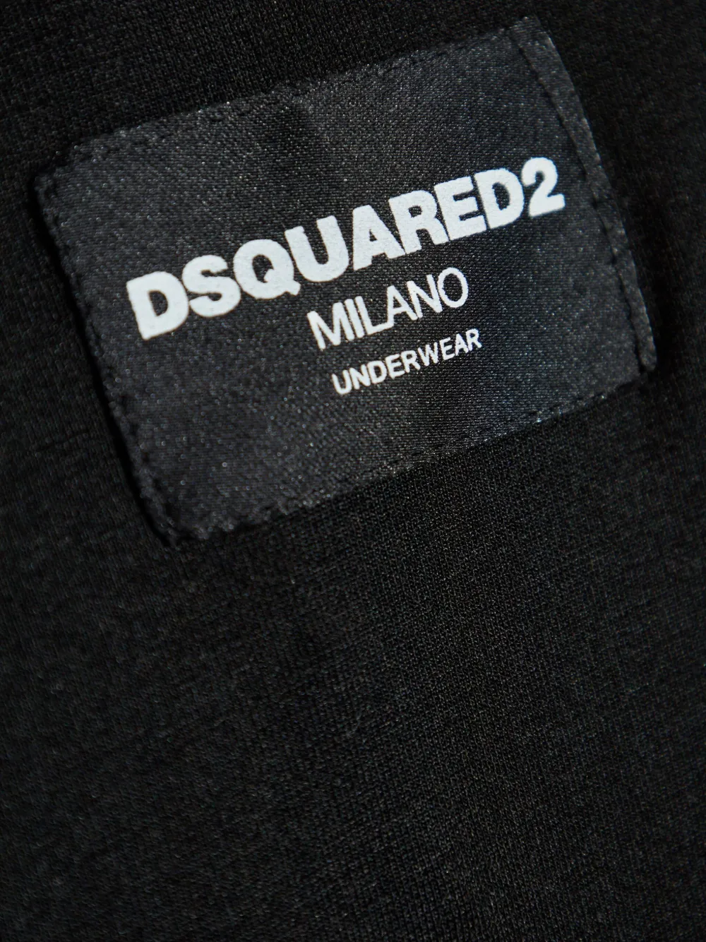 Dsquared2 Logo-patch Vest In Black