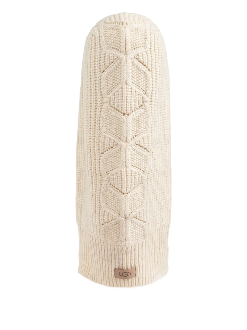 UGG cable-knit balaclava - Beige