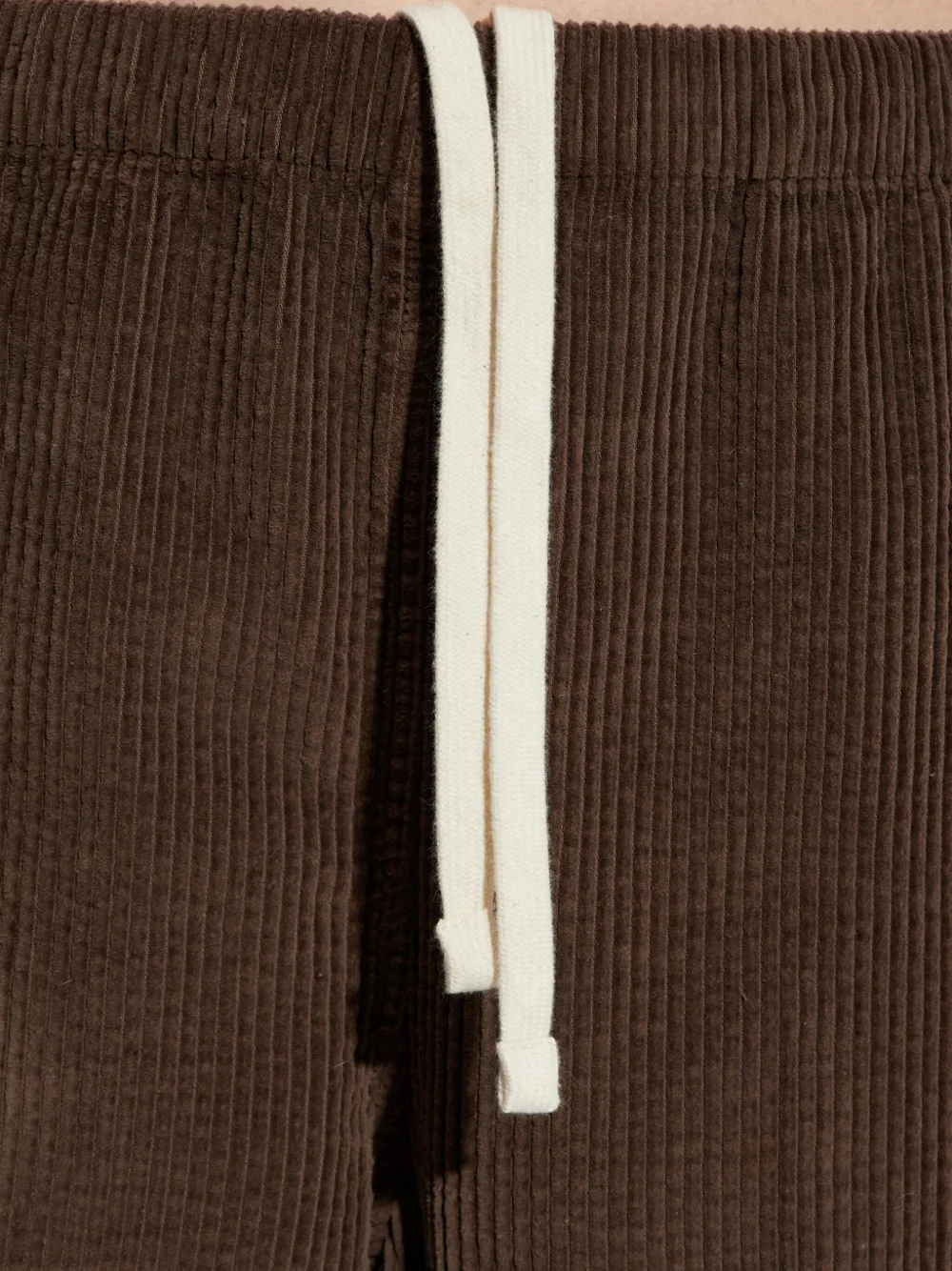 American Vintage Corduroy Drawstring Trousers In Brown