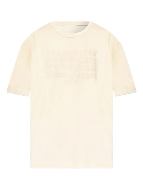 Maison Margiela logo-embroidered T-shirt