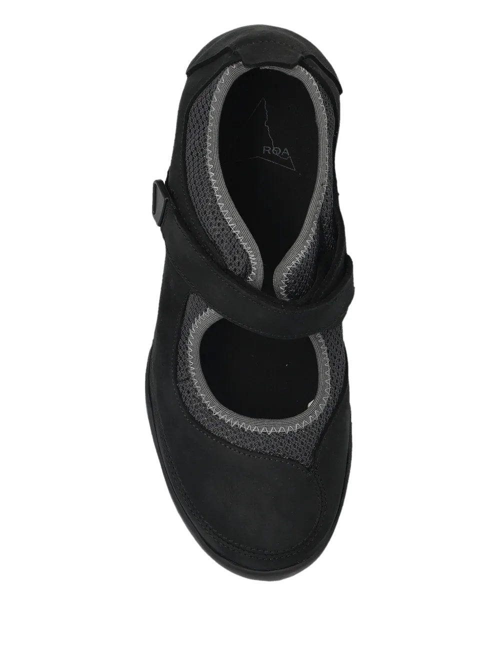 Roa Loie Strap Detail Slip-on In Black