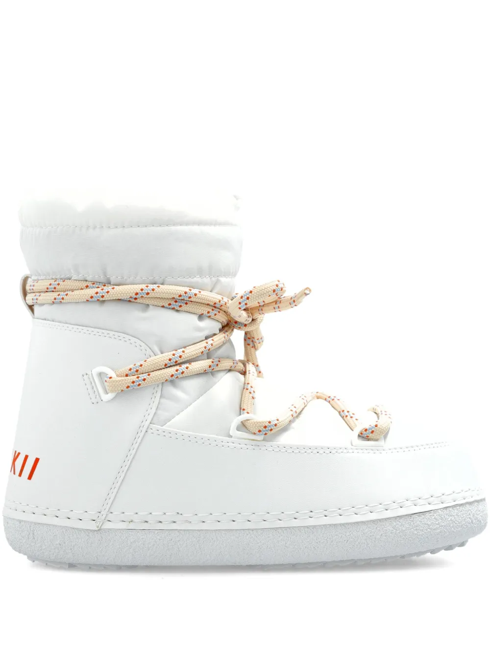 Inuikii Lace-up Boots In White