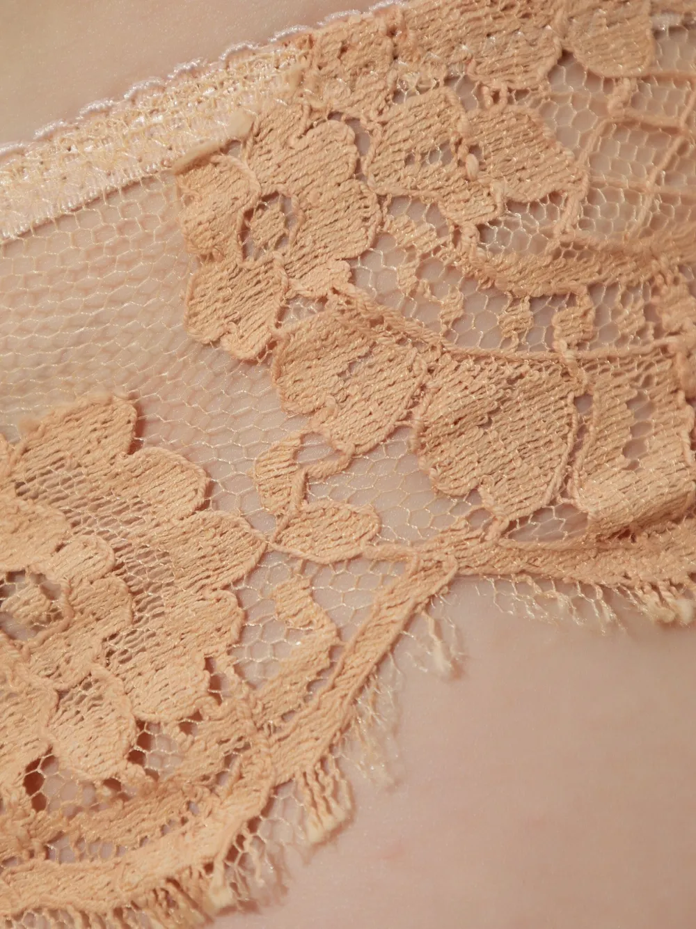 DSQUARED2 String met kant Beige