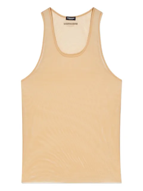 DSQUARED2 logo-detail tank top