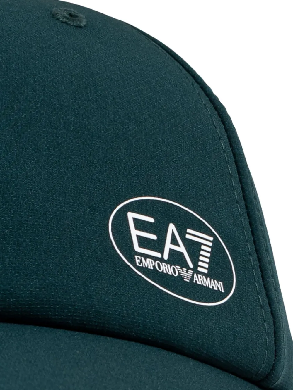 Ea7 Emporio Armani Honkbalpet met logo Groen