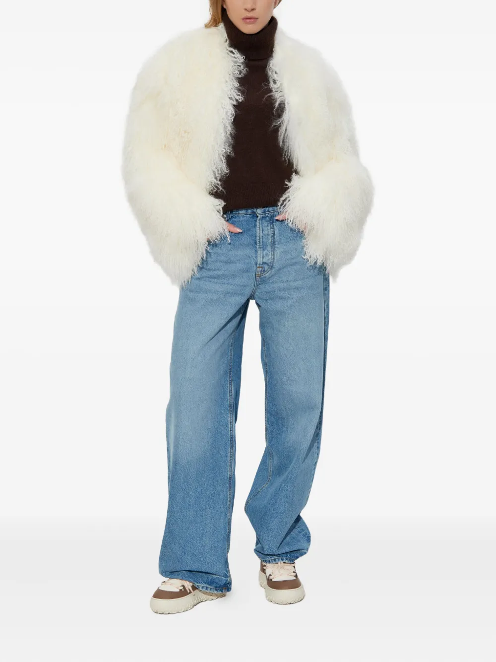 STAND STUDIO sheepskin jacket | Faux Fur & Shearling Jackets | Image 2