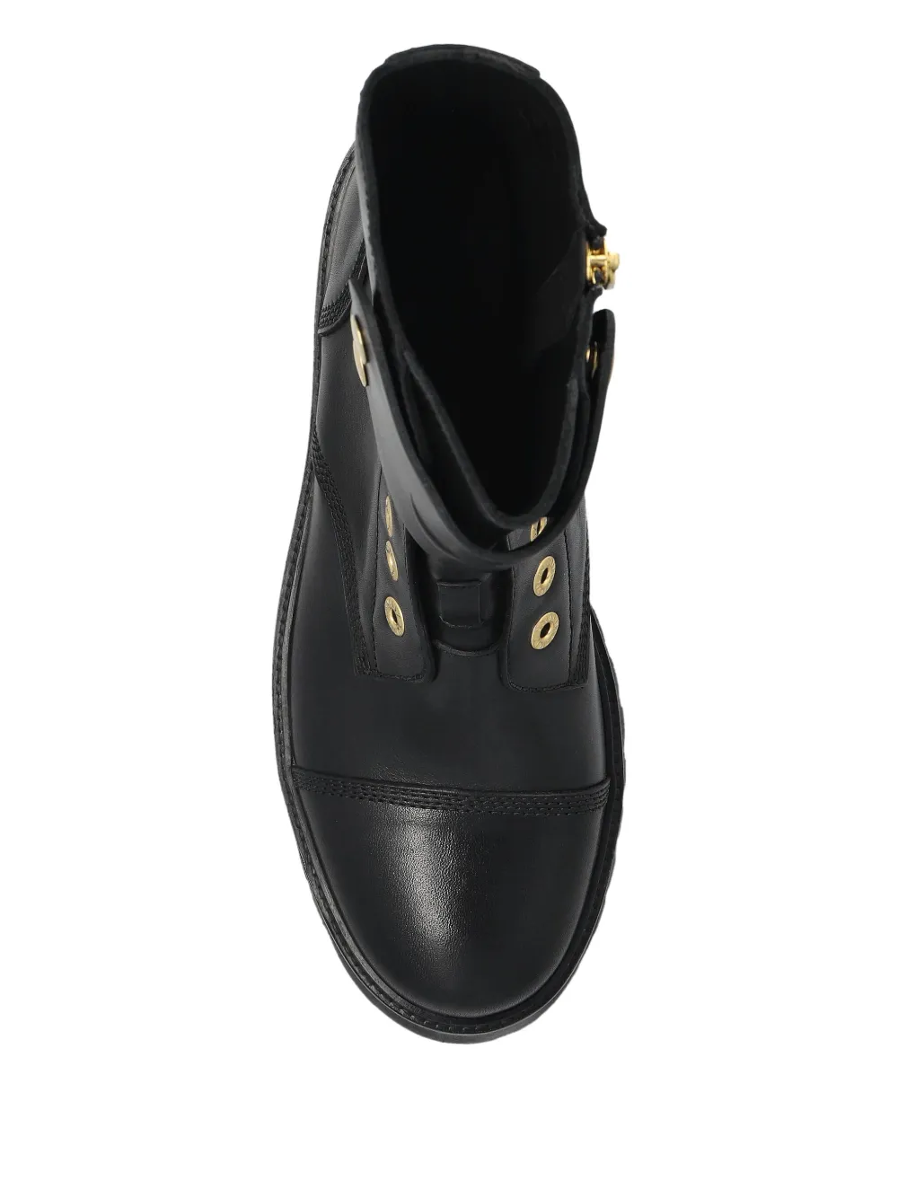 Zadig&Voltaire Leren bikerlaarzen Zwart