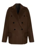 STAND STUDIO wool-blend double-breasted jacket - Brown