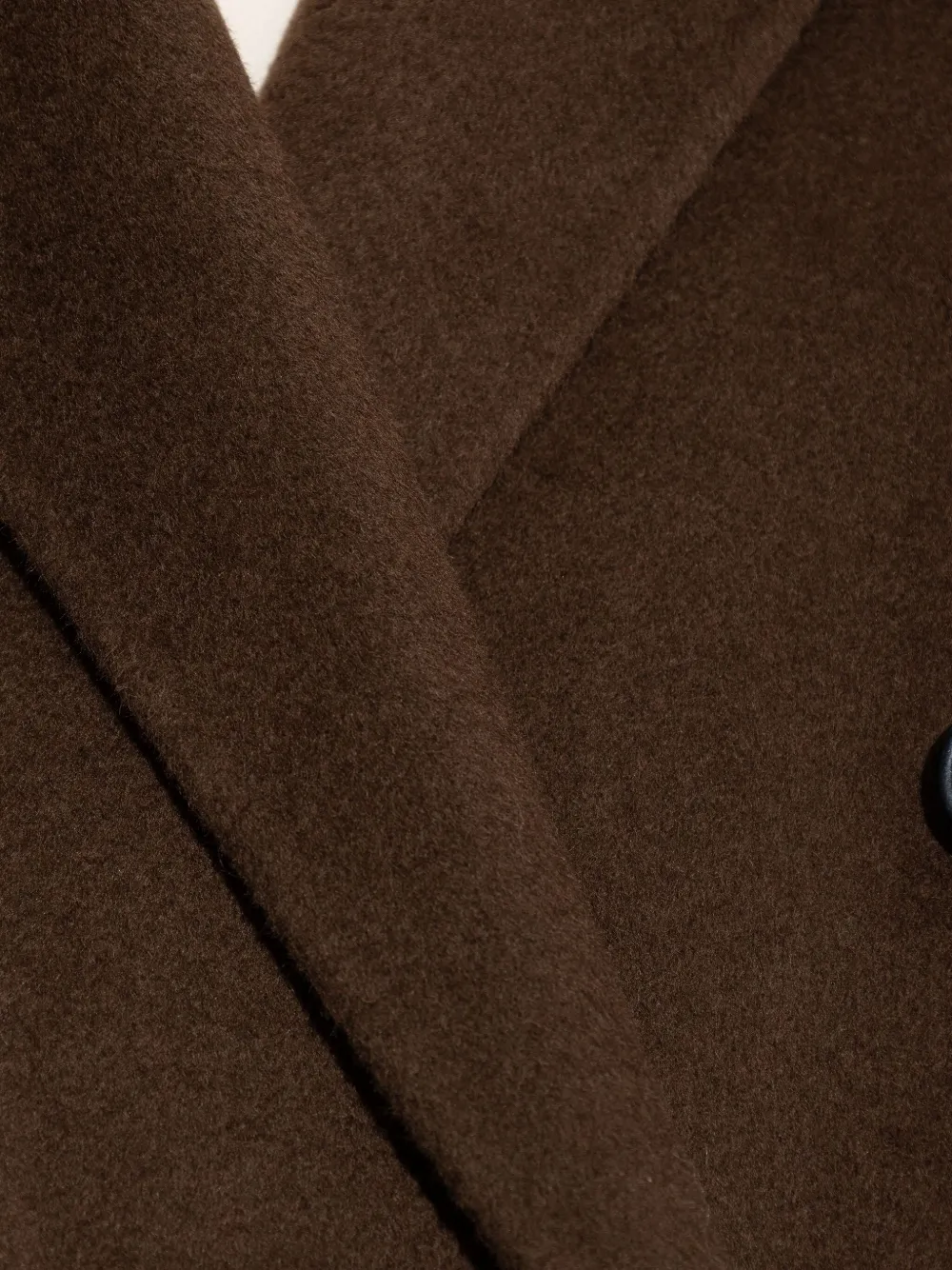 Stand Studio Wool-blend Double-breasted Jacket In Brown