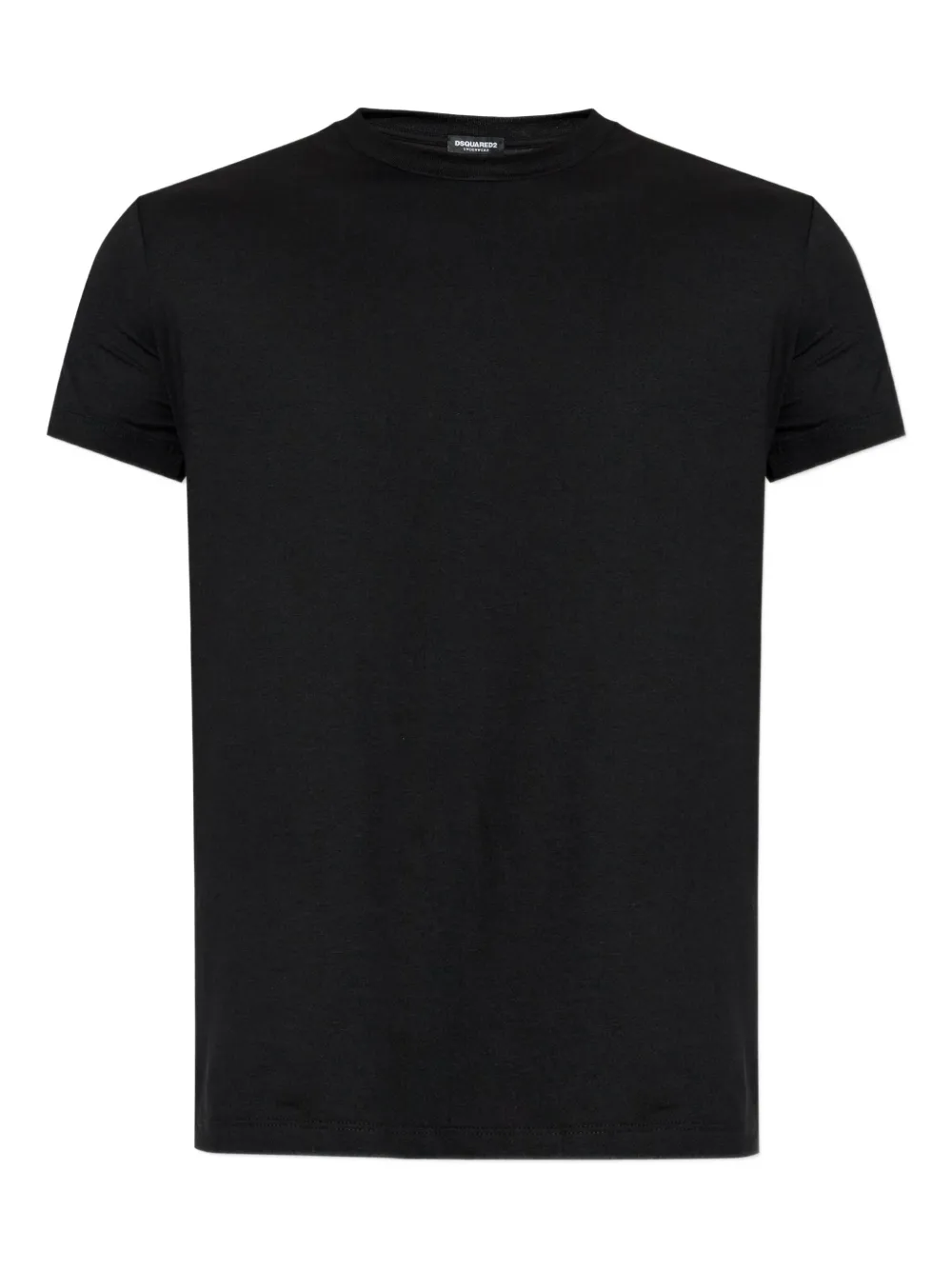 DSQUARED2 playera con parche del logo | negro | Image 1