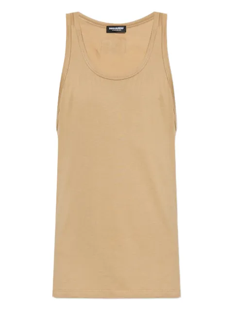 DSQUARED2 logo-patch vest