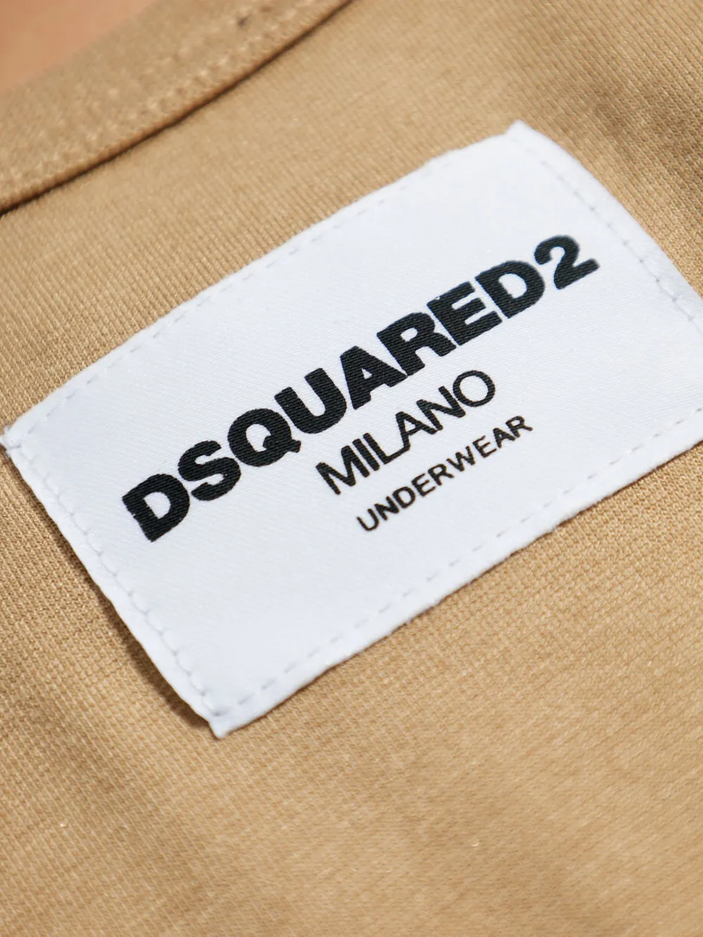 Dsquared2 Logo-patch Vest In Neutral