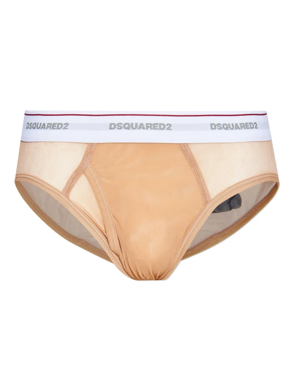 DSQUARED2 x Vaquera slip à bande logo | tons neutres | Image 1