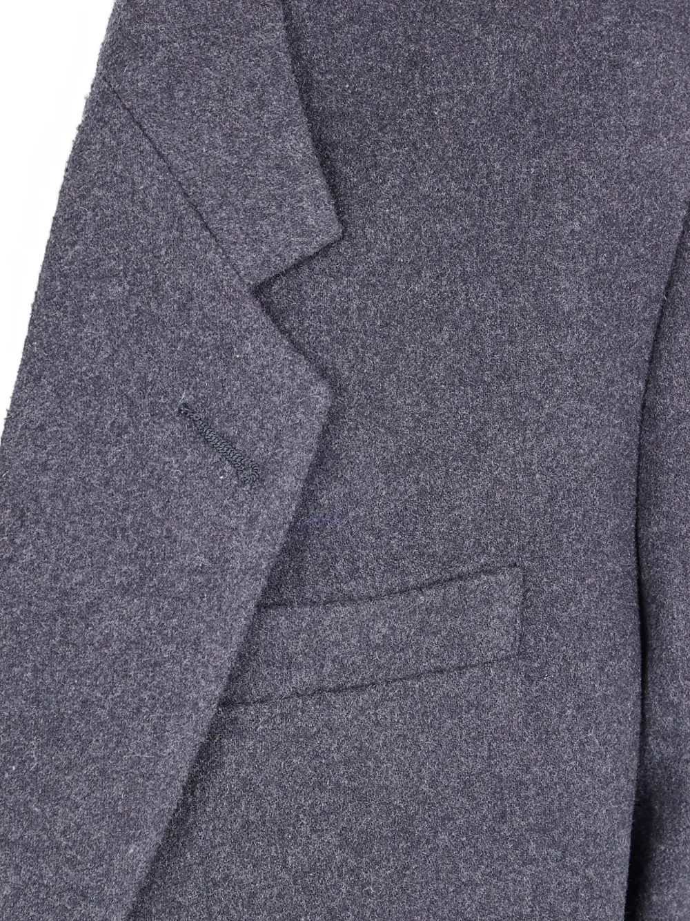 Magliano Wollen jas met dubbele rij knopen Grijs