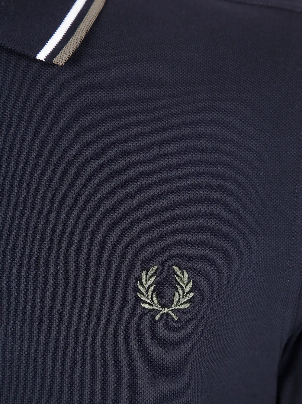 Fred Perry Short Sleeve Twin Tipped Polo Shirt In Animal Print