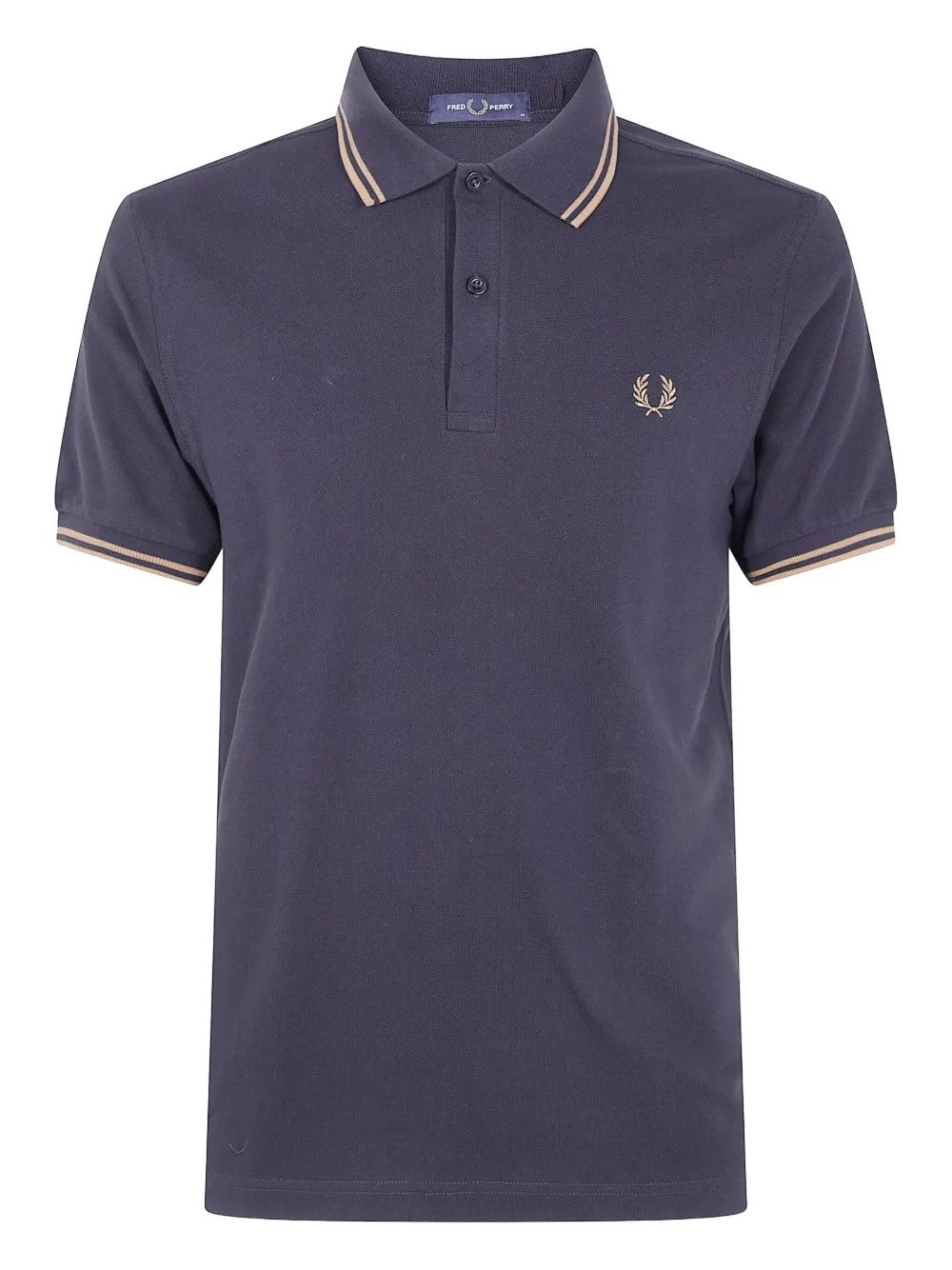 Fred Perry logo-detail polo shirt | Black | Image 1