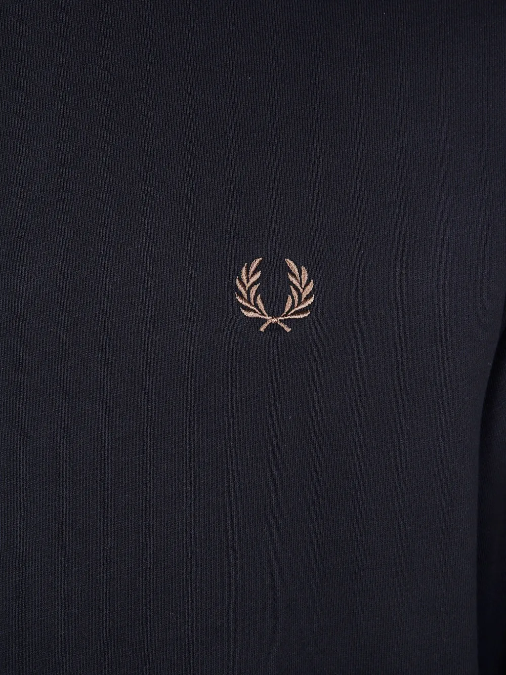 Fred Perry Sweater met logo Zwart