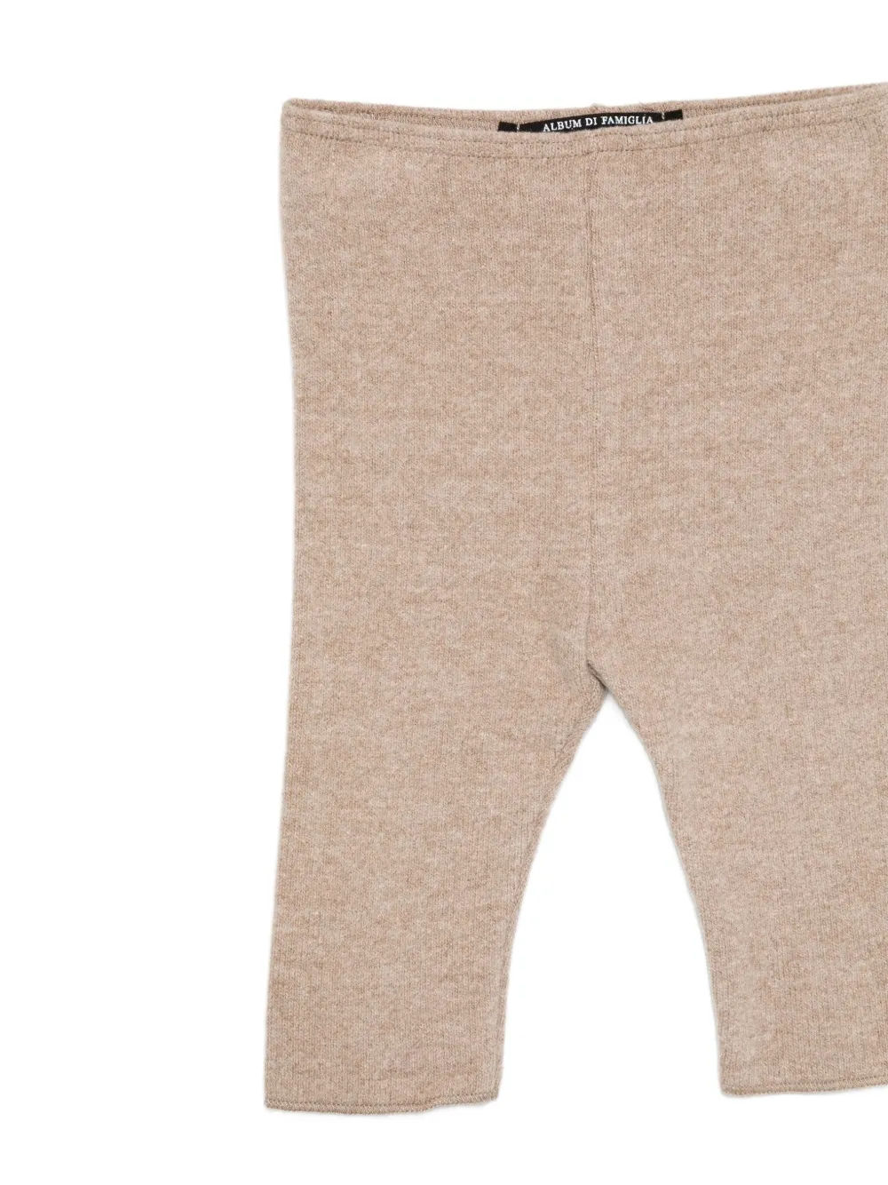 Album Di Famiglia Kids Gebreide legging Beige