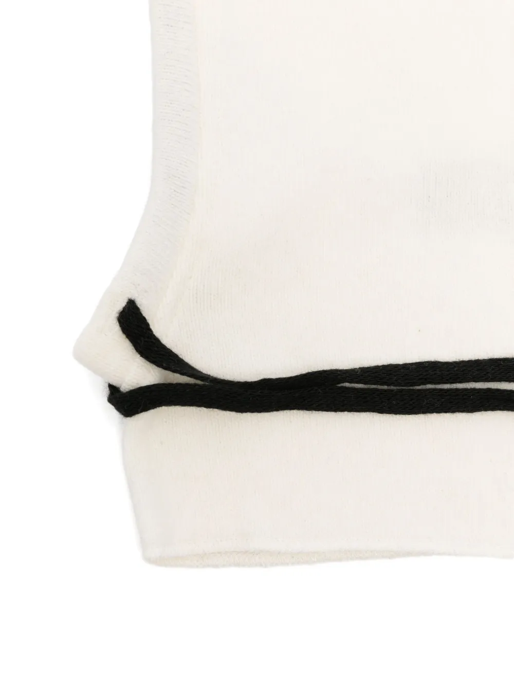 Album Di Famiglia Kids Bivakmuts met contrasterende afwerking Beige