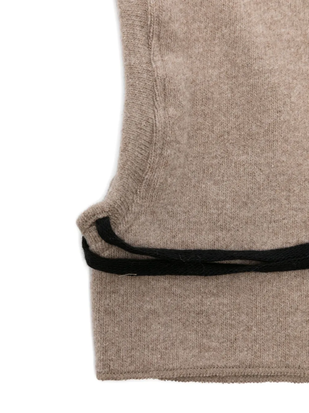 Album Di Famiglia Kids Bivakmuts met trekkoordsluiting Beige