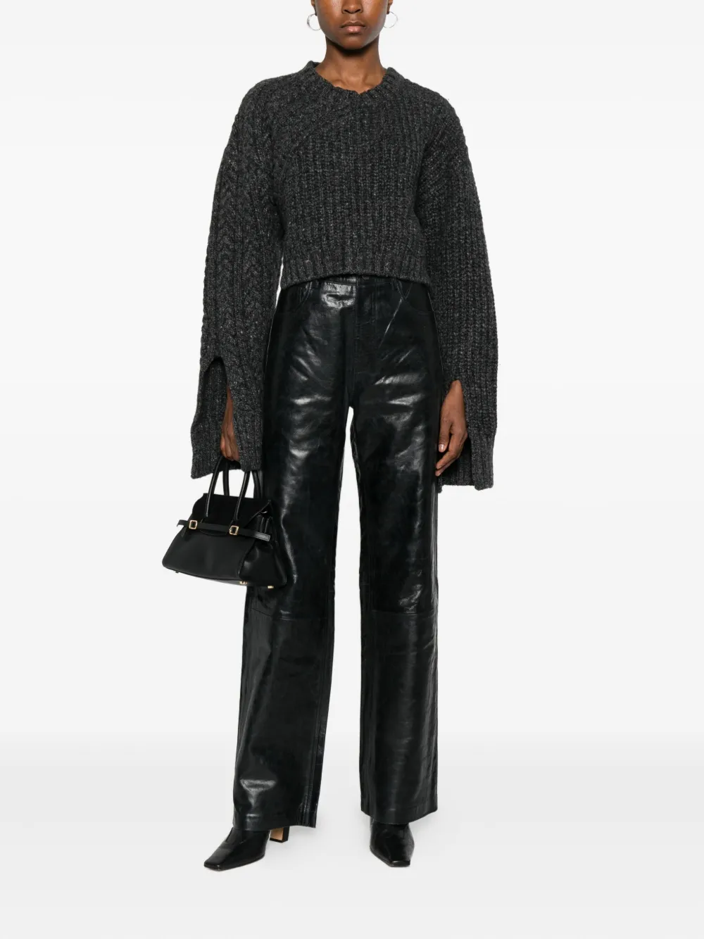 Won Hundred Genoa leather trousers | Straight-Leg Pants | Image 2