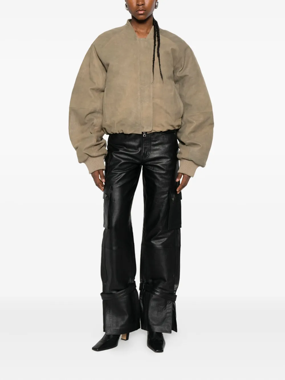 Won Hundred Ola Bomber Jacket In Brown