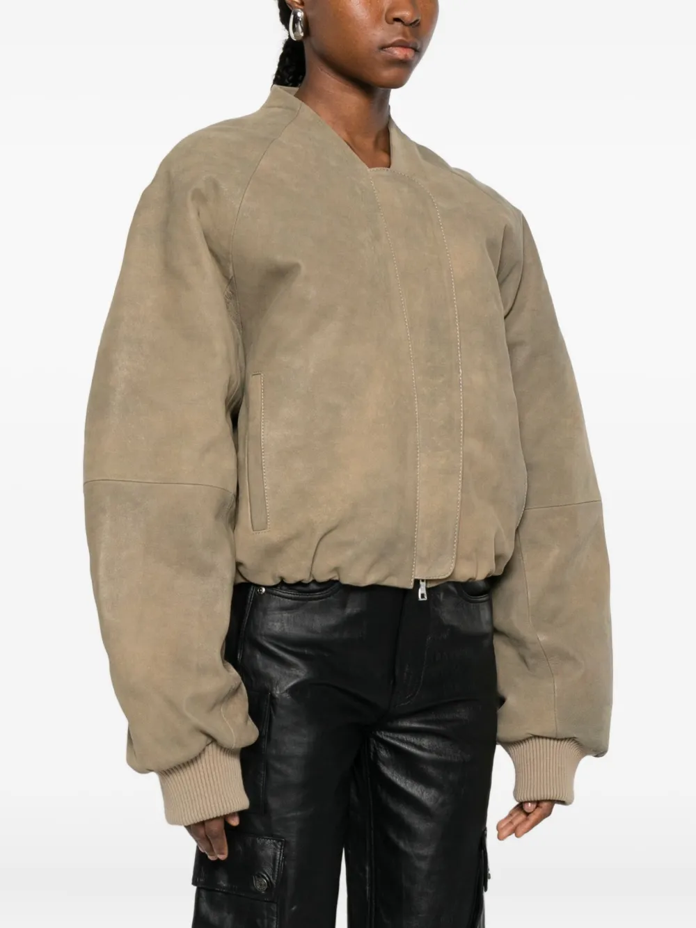 Won Hundred Ola Bomber Jacket In Brown