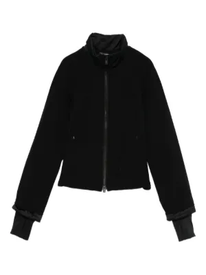 Moncler logo-patch Jacket | Black | FARFETCH CA