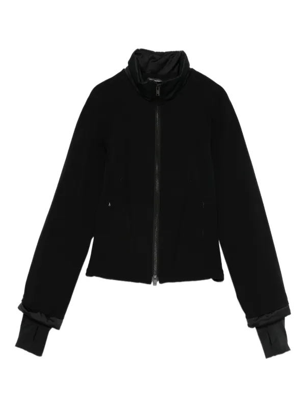 Y-3 Padded zip-up Jacket | Black | FARFETCH SA