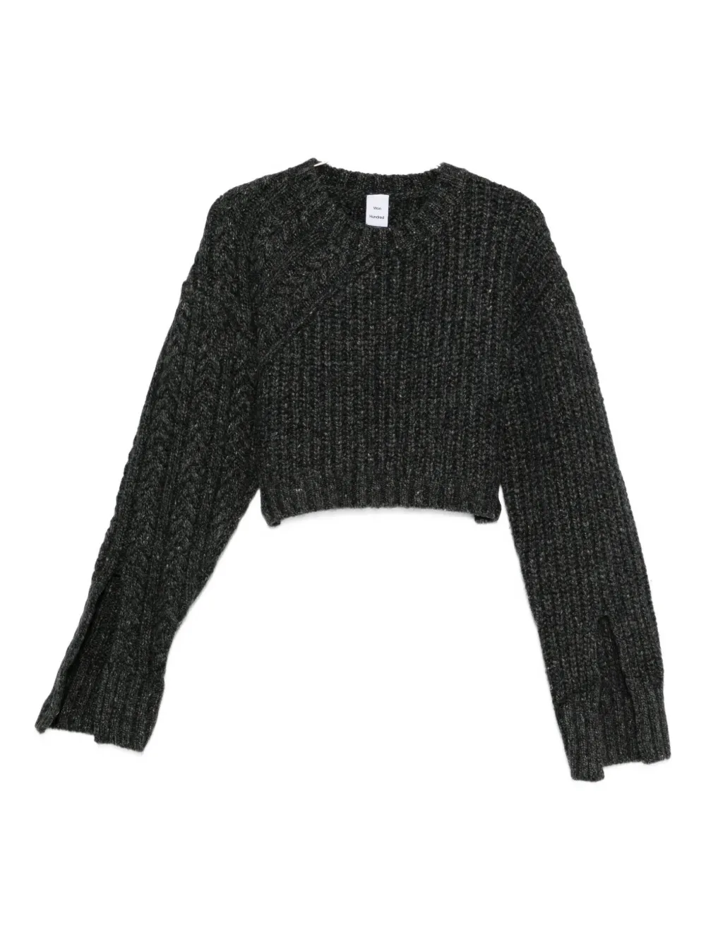 Won Hundred Isla Knit Sweater In Black