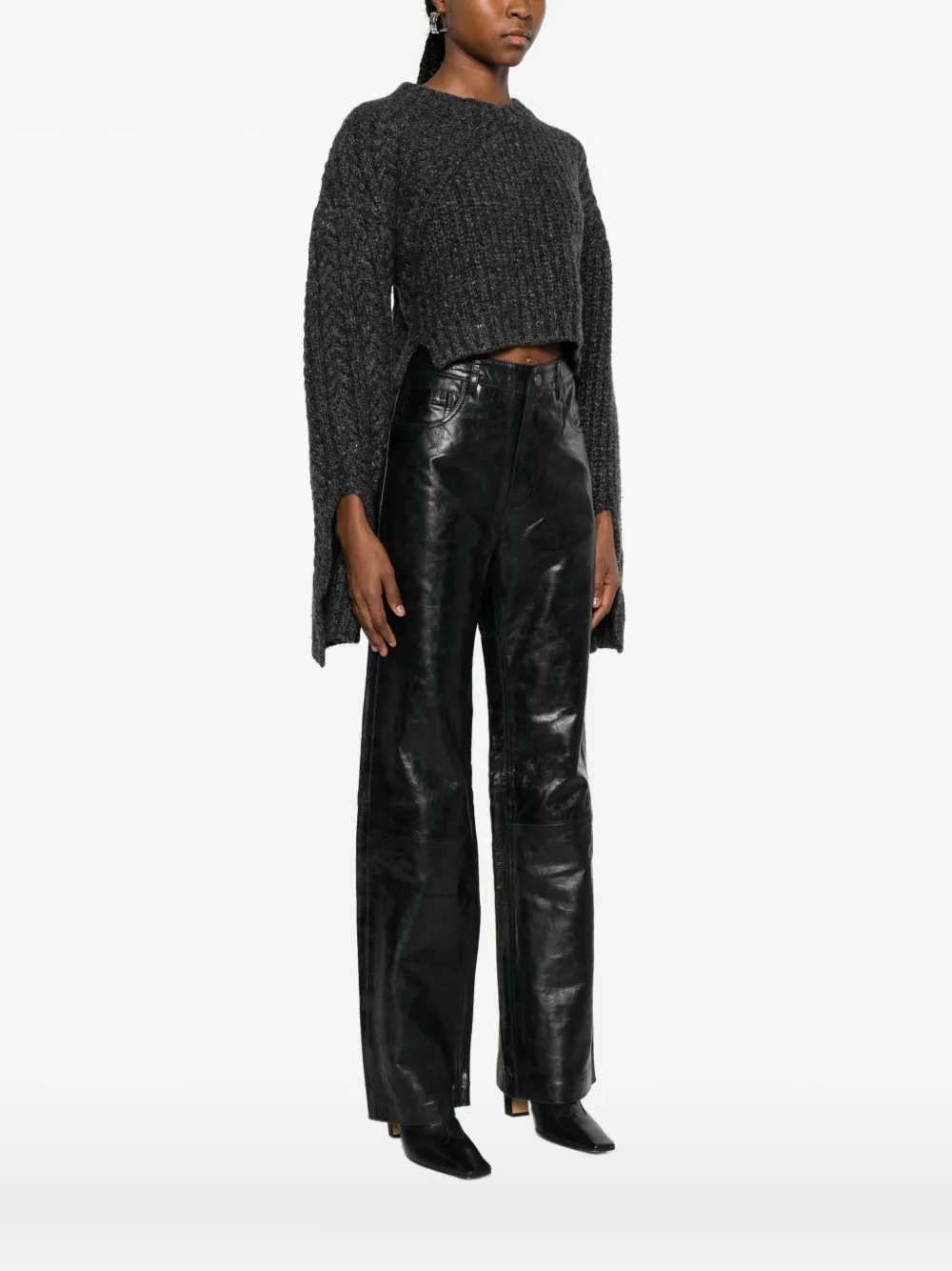 Won Hundred Isla Knit Sweater In Black