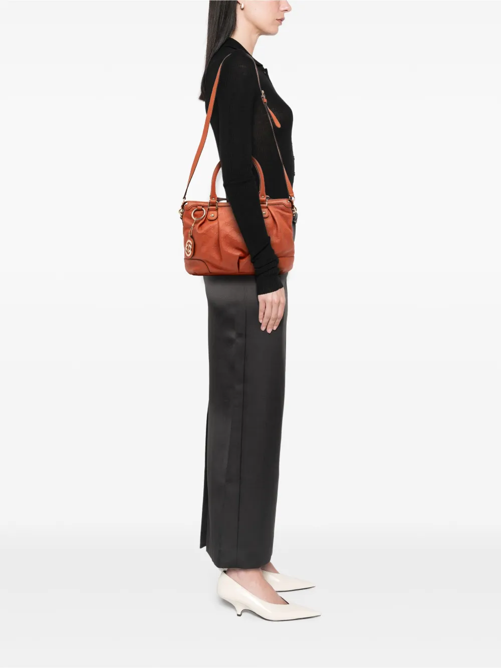 Gucci Pre-Owned 2016-2025 Guccissima Sukey satchel | Pre-Owned | Image 2