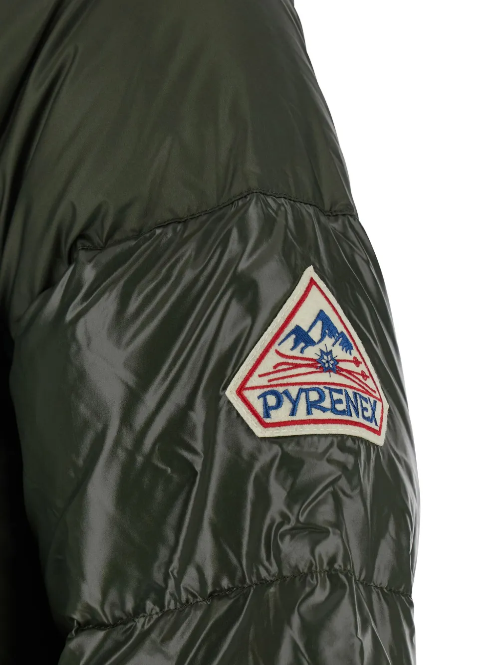 Pyrenex Logo-patch Quilted Jacket In Multi