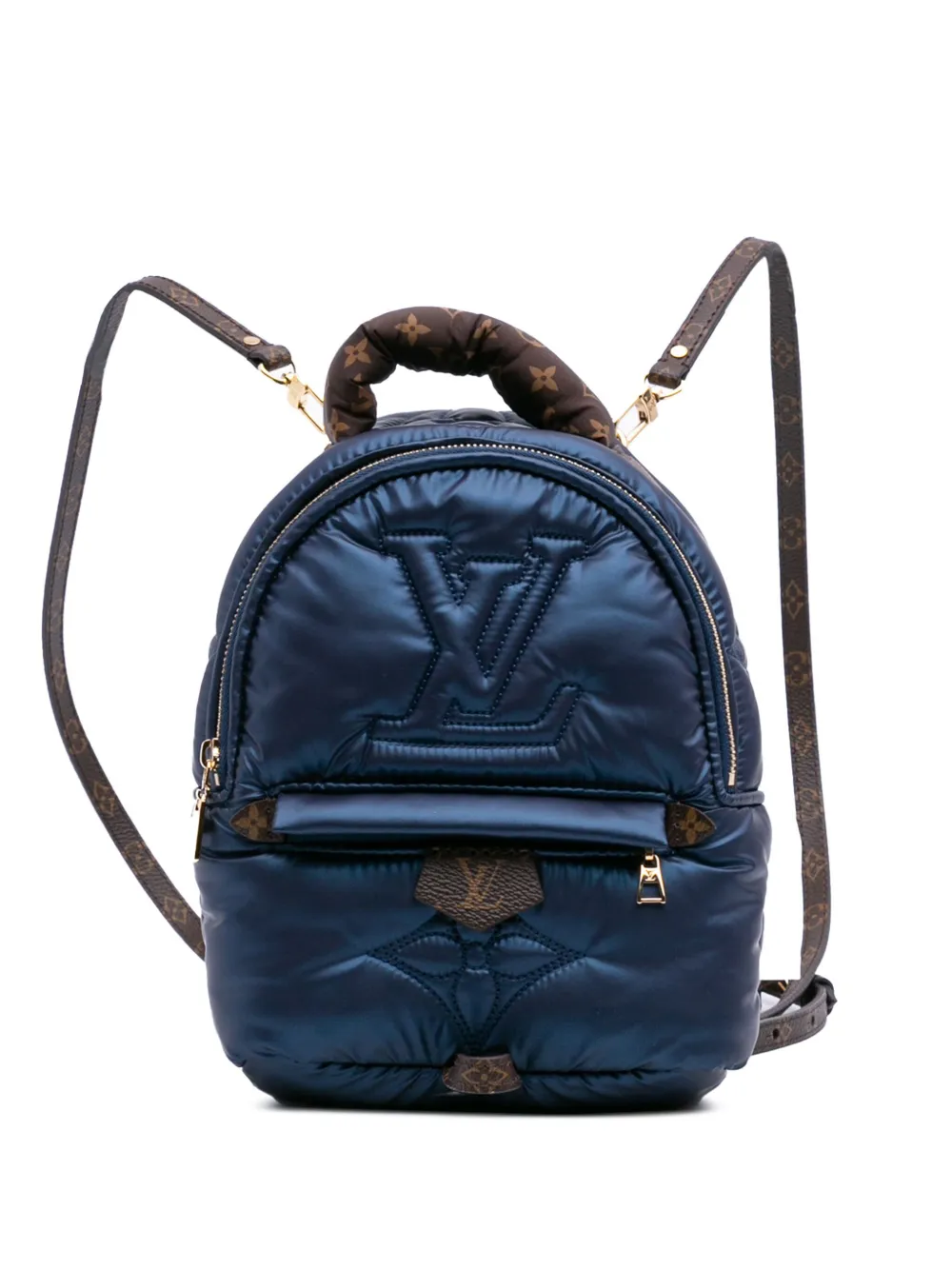 Louis Vuitton Pre-Owned 2021-2023 モノグラム エコニール ピロー ミニ パームスプリングス バックパック Louis Vuitton Pre-Owned 2021-2023 モノグラム エコニール ピロー ミニ パームスプリングス バックパック