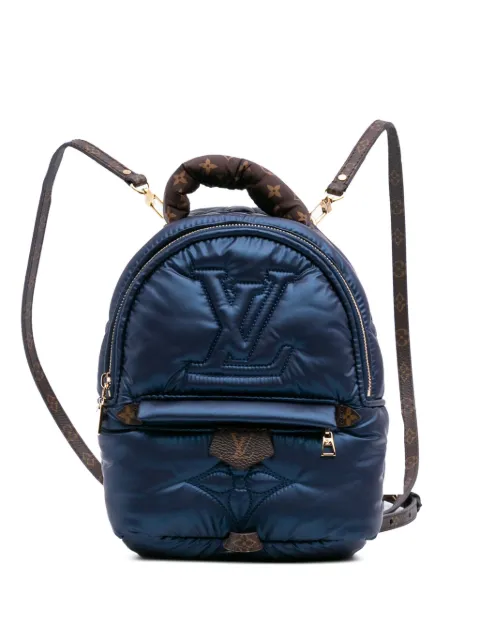 Louis Vuitton Pre-Owned 2021-2023 Monogram Econyl Pillow Mini Palm Springs backpack