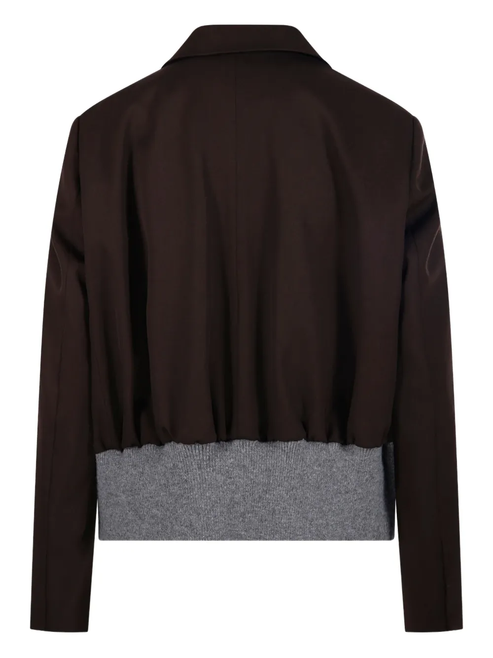 Loewe Button-up Blazer In Brown