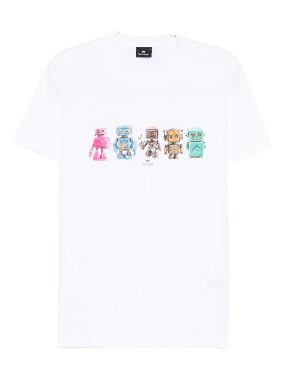 Paul Smith graphic-print t-shirt - ホワイト Paul Smith graphic-print t-shirt - ホワイト
