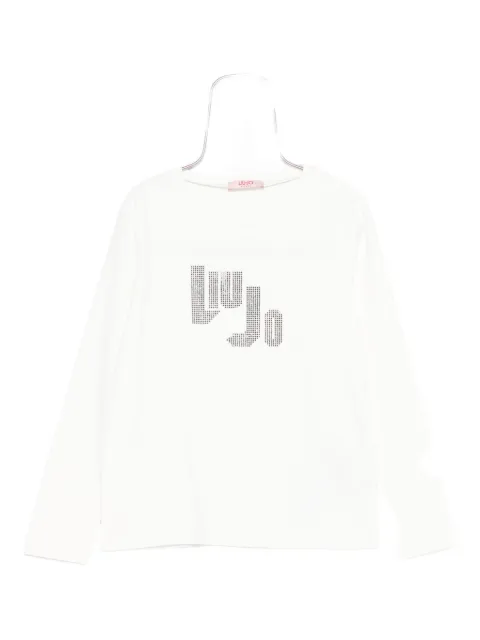 LIU JO embellished long-sleeved T-shirt