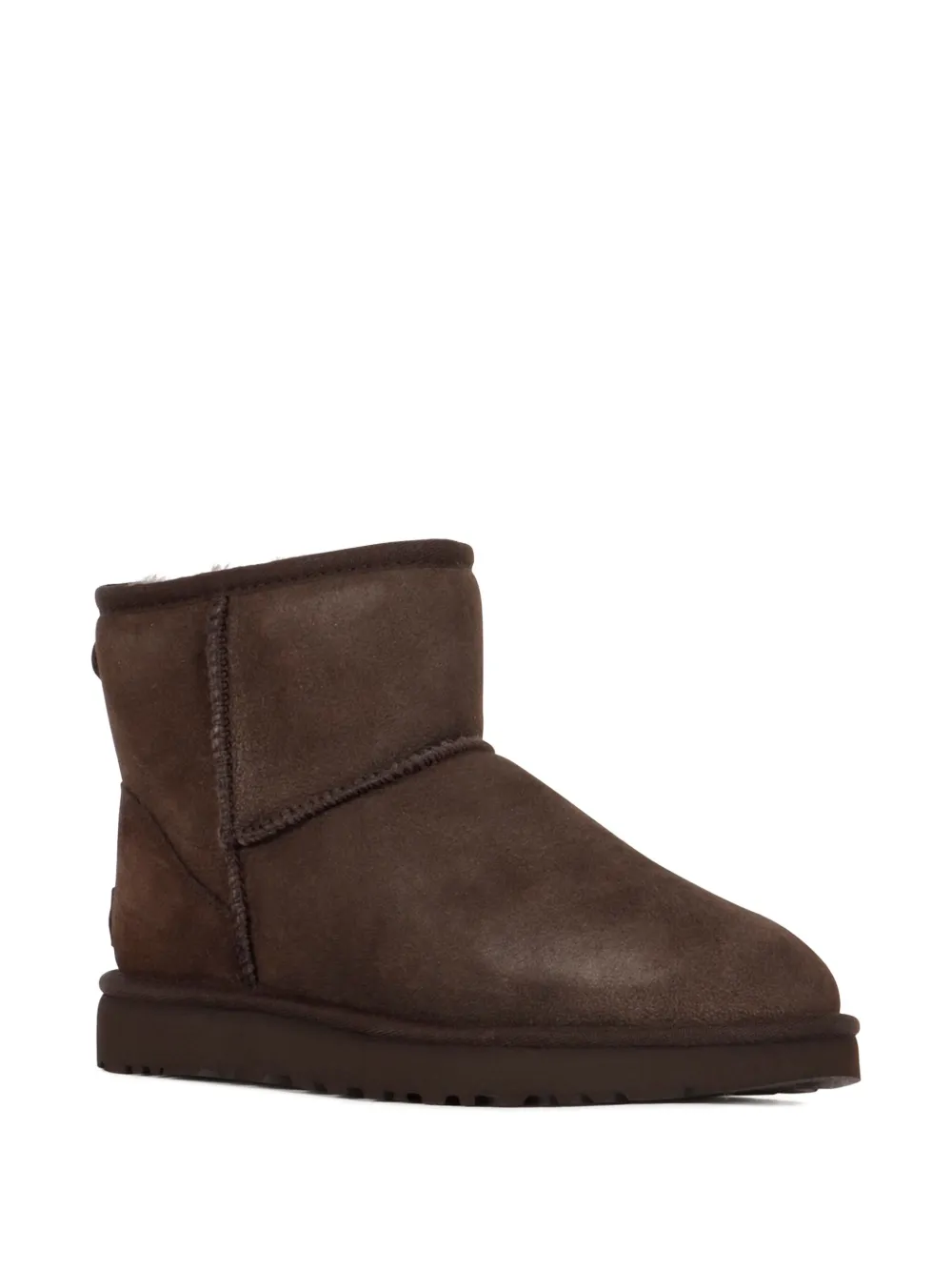 Ugg Classic Mini Ii Suede Boots In Brown
