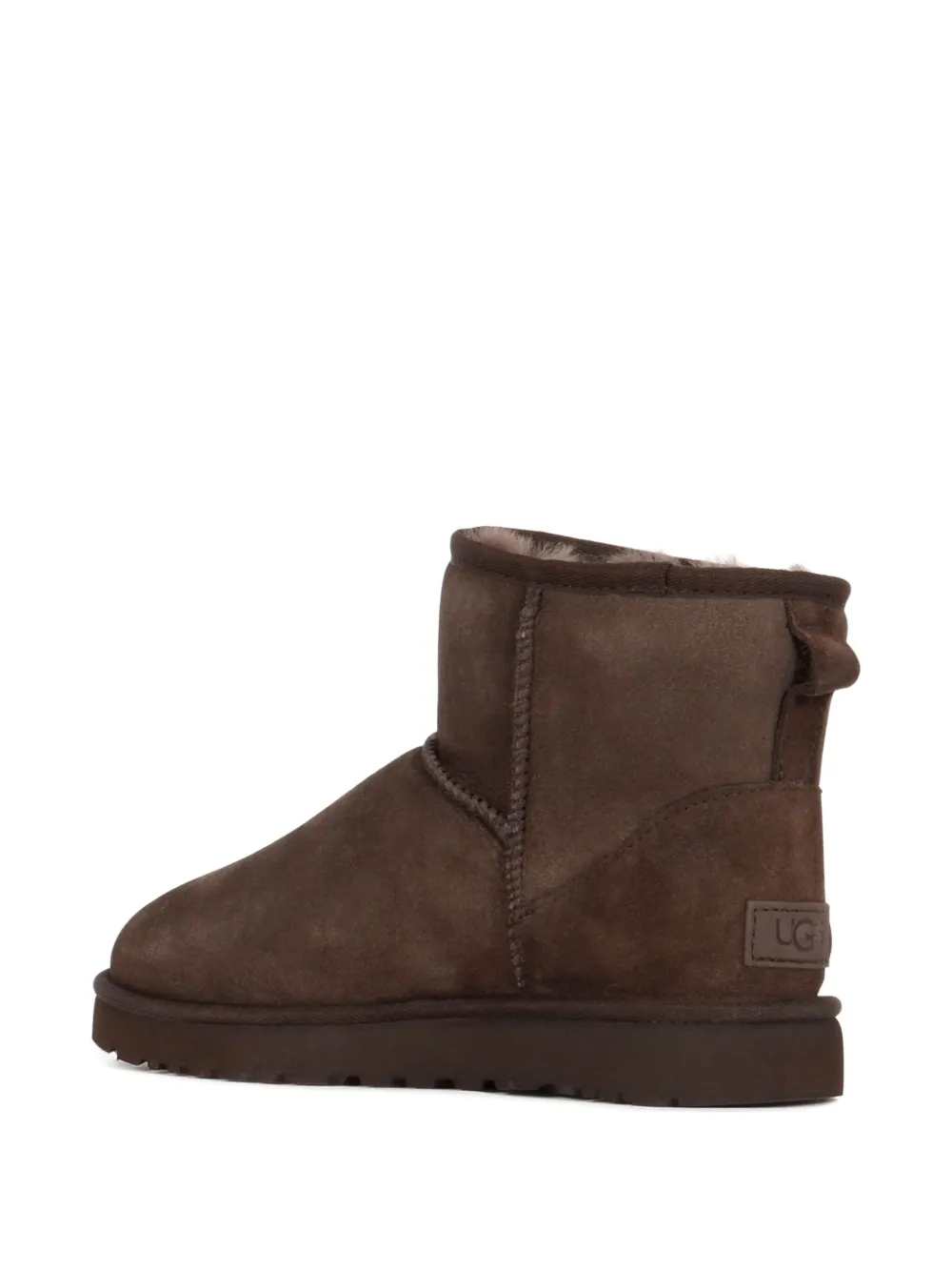 Ugg Classic Mini Ii Suede Boots In Brown