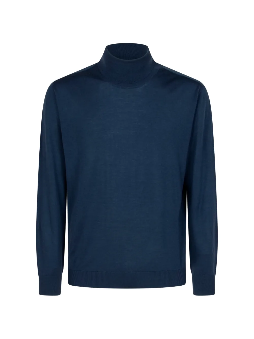 Canali roll-neck long-sleeve sweater - Blu