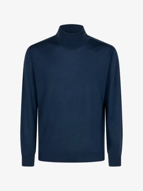 Canali roll-neck long-sleeve sweater