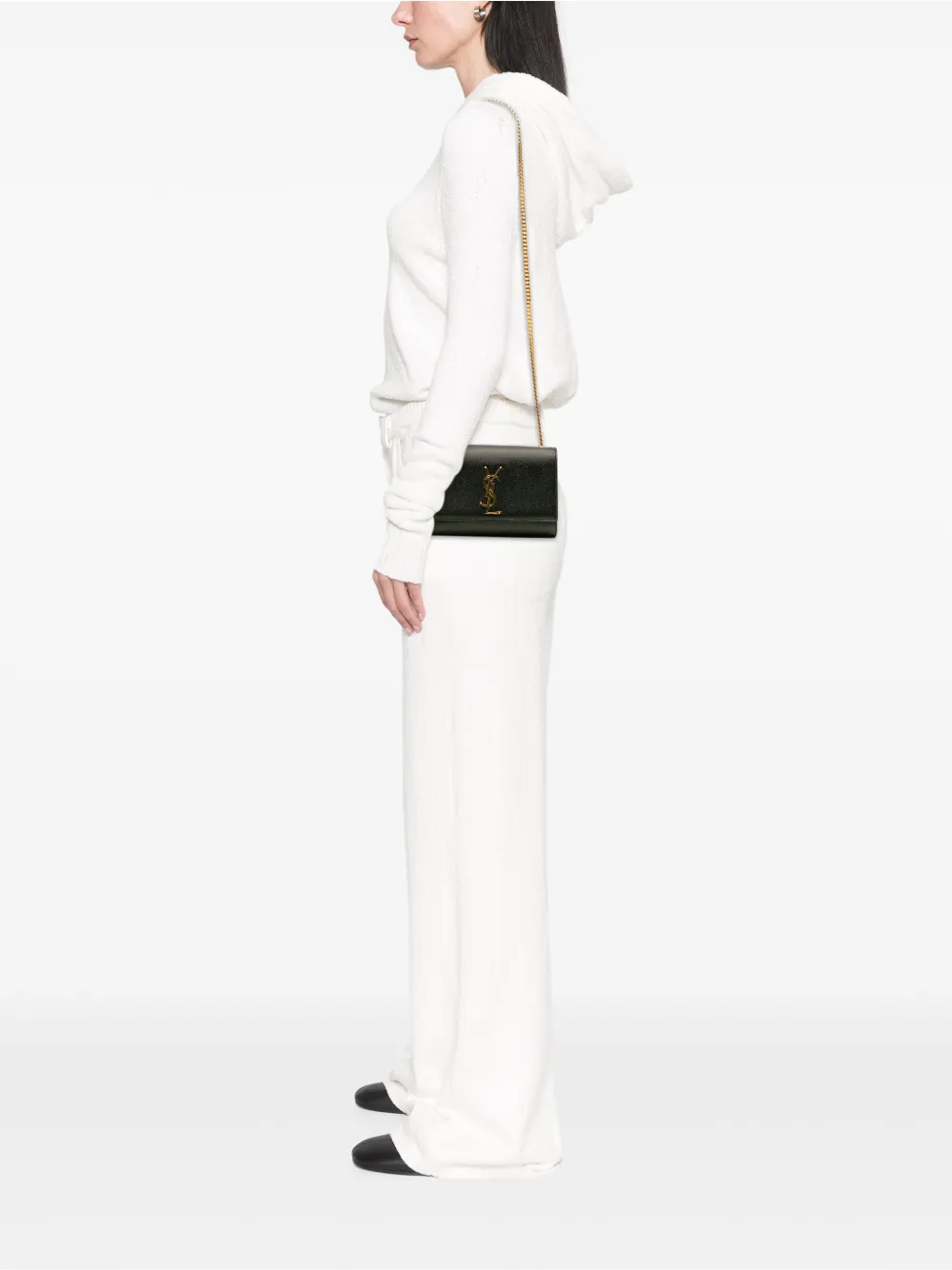 Saint Laurent Pre-Owned 2021 Small Grain De Poudre Monogram Kate crossbody bag | Pre-Owned | Image 2