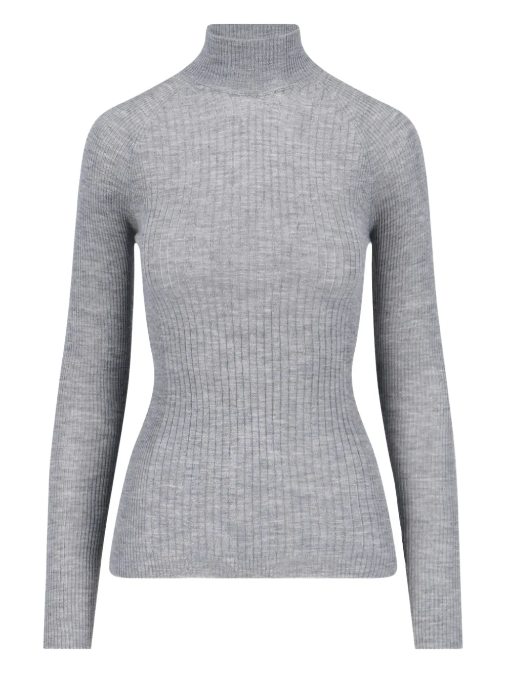 SA SU PHI ribbed turtleneck sweater | رمادي | Image 1