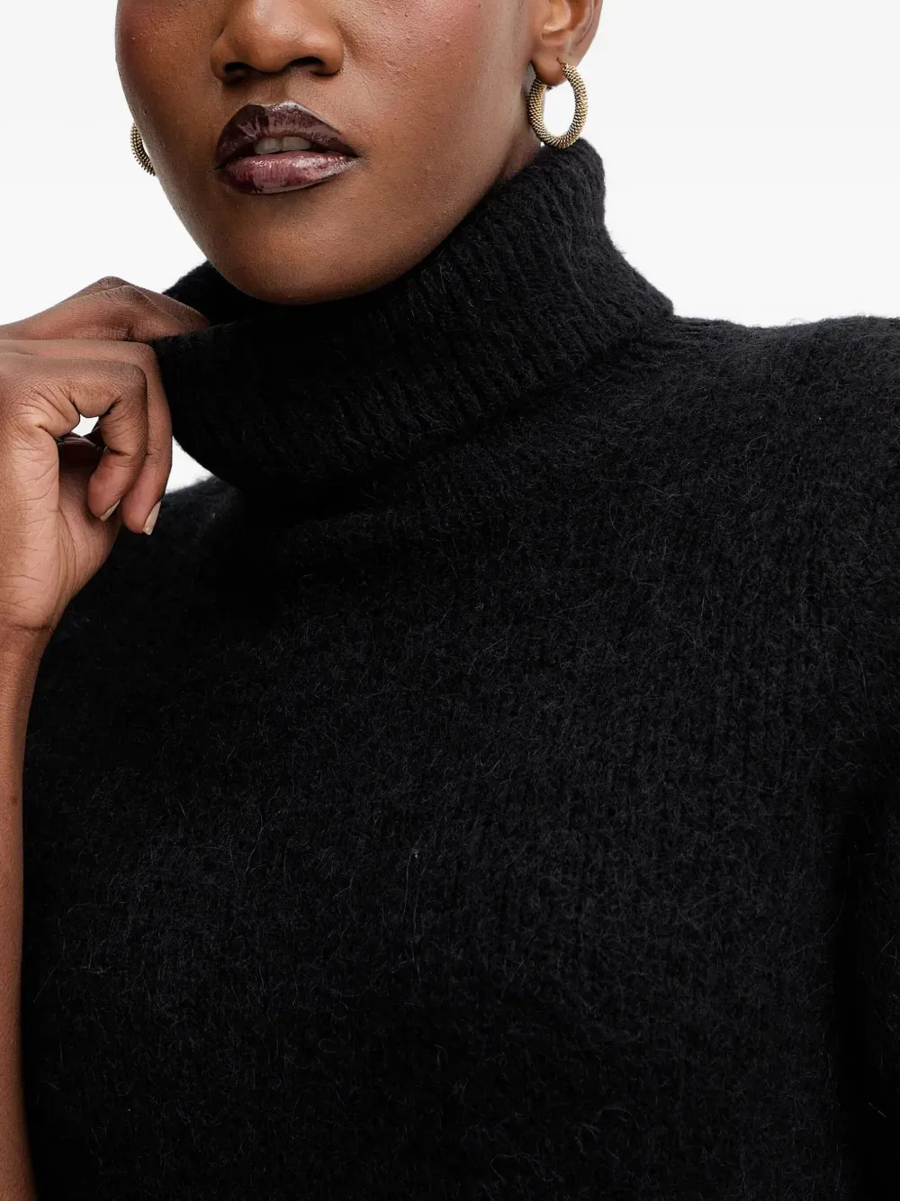 LIU JO Gebreide coltrui Zwart
