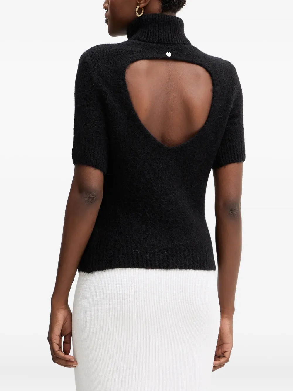 LIU JO Gebreide coltrui Zwart