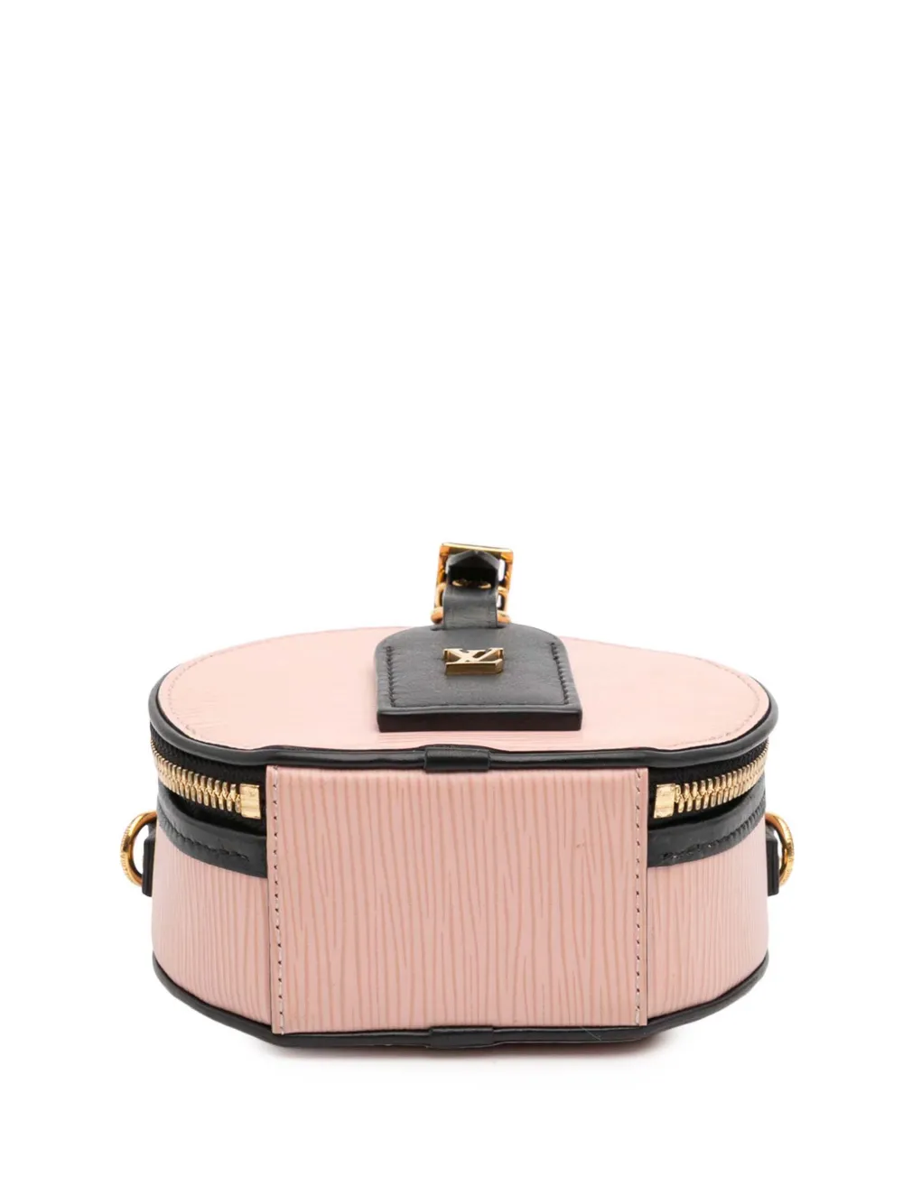 Pre-owned Louis Vuitton 2021-2025 Epi Mini Boite Chapeau Satchel In Pink