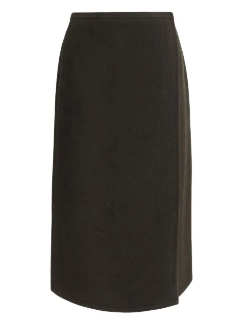 Rier fleece wrap skirt