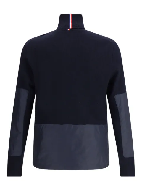 Moncler Grenoble suéter con paneles y cuello vuelto